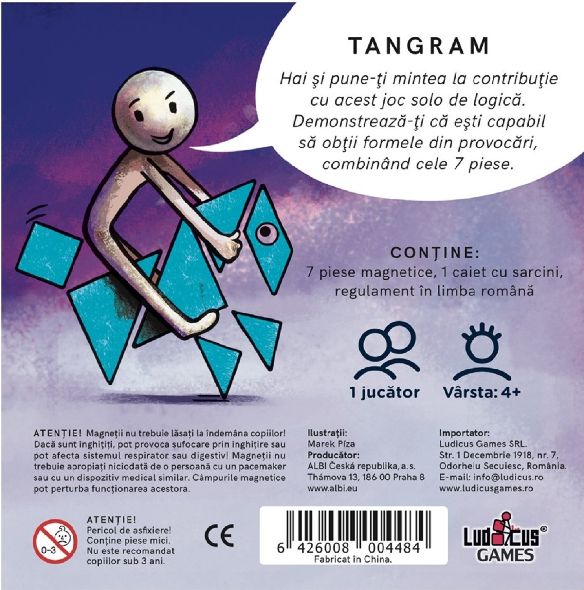 Imaginea produsului 'Joc magnetic: Tangram'