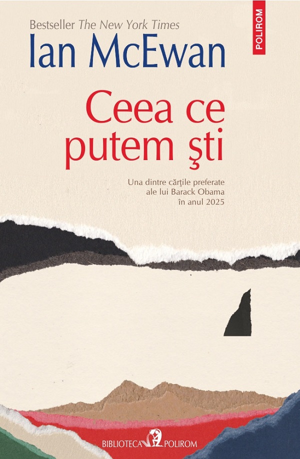 Coperta cărții 'Ceea ce putem ști - Ian McEwan'
