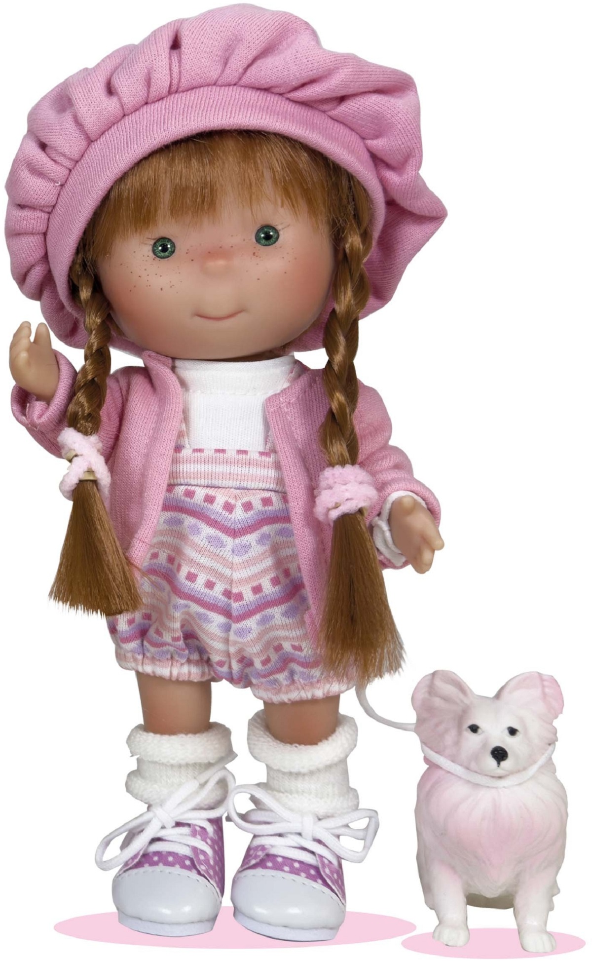 Imaginea produsului 'Păpușa: Pippa Pet Braids + figurină cătel'