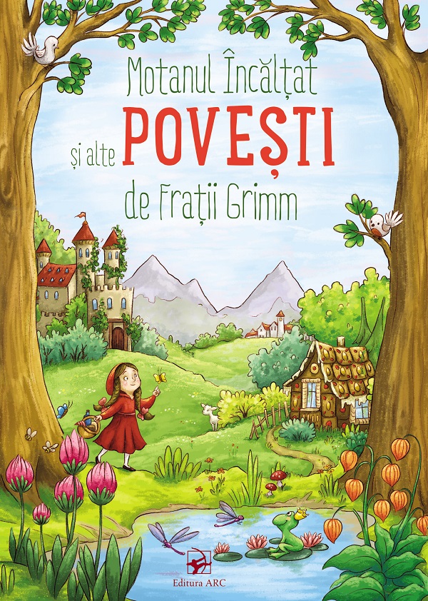 Coperta cărții 'Motanul Incaltat si alte povesti de Fratii Grimm'
