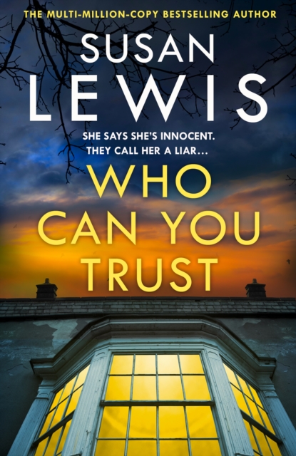 Coperta cărții 'Who Can You Trust - Susan Lewis'