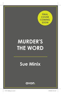 Coperta cărții 'Murder’s the Word - Sue Minix'