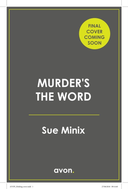 Coperta cărții 'Murder’s the Word - Sue Minix'