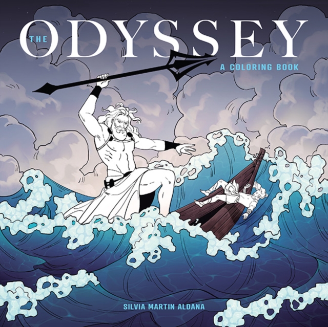 Coperta cărții 'Odyssey: A Coloring Book - Silvia Aldana'