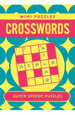Coperta cărții 'Mini Crosswords - Eric Saunders'