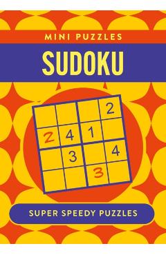 Coperta cărții 'Mini Sudoku - Eric Saunders'