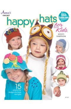 Coperta cărții 'Happy Hats for Kids - Kristi Simpson'