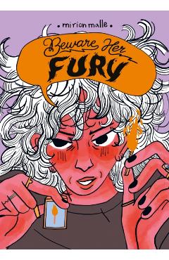 Coperta cărții 'Beware Her Fury - Mirion Malle'