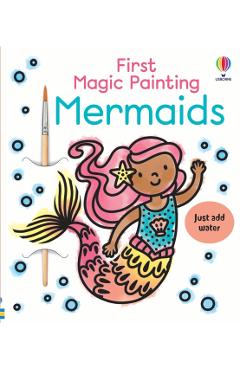 Coperta cărții 'First Magic Painting Mermaids - Abigail Wheatley'