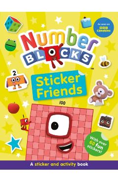 Coperta cărții 'Numberblocks Sticker Friends - Activity Book -'