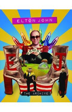 Coperta cărții 'Elton John - The Archive - Carolyn Mchugh'