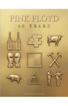 Coperta cărții 'Pink Floyd - 60 Years - Alison James'
