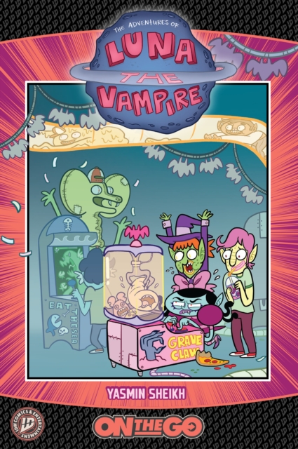 Coperta cărții 'Luna the Vampire: On The Go - Yasmin Sheikh'