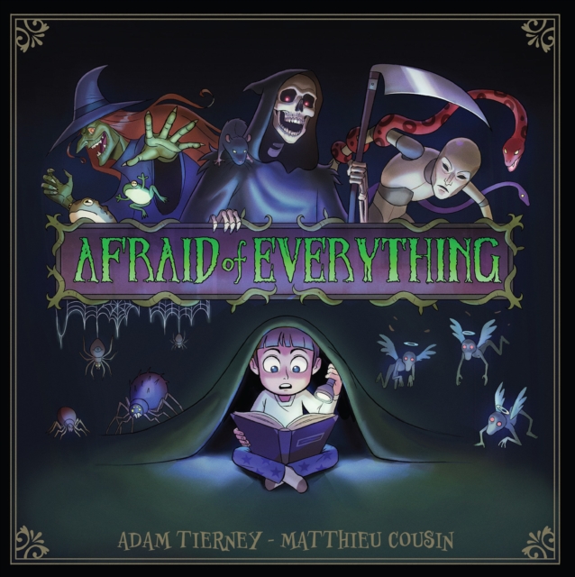 Coperta cărții 'Afraid of Everything - Adam|cousin Tierney'