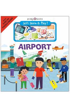 Coperta cărții 'Airport (Let's Learn & Play!) -'