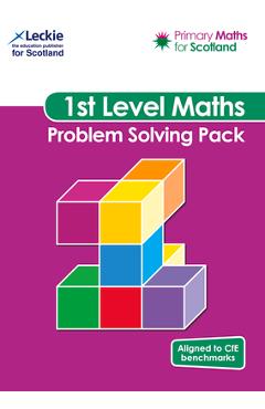Coperta cărții 'Primary Maths for Scotland - Primary Maths for Scotland First Level Problem-Solving Pack: For Curriculum for Excellence'