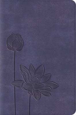 Coperta cărții 'ESV Compact Bible (Trutone, Lavender, Bloom Design) -'