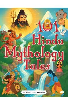 Coperta cărții '101 Hindu Mythology Tales -'