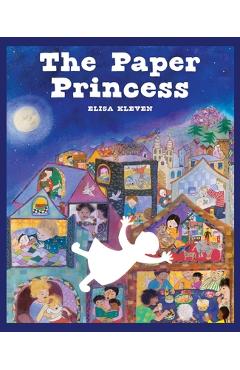 Coperta cărții 'The Paper Princess: A Classic Picture Book about Creativity and Courage - Elisa Kleven'