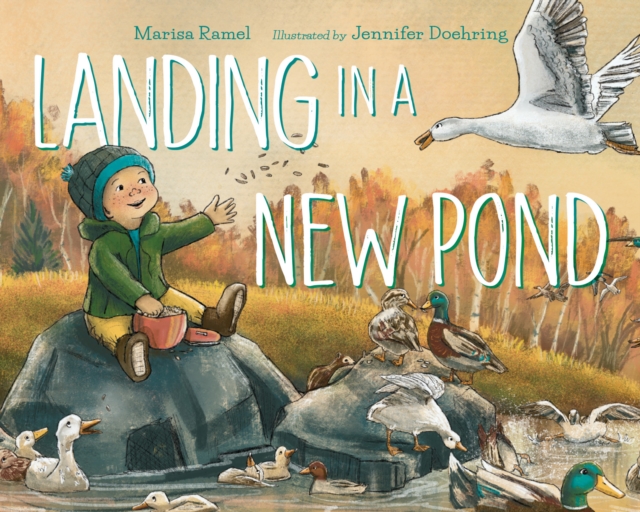 Coperta cărții 'Landing in a New Pond - Marisa Ramel'