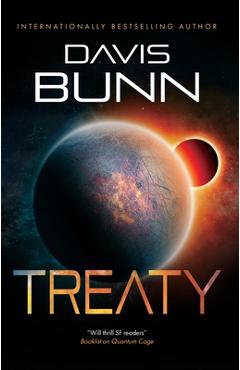 Coperta cărții 'Treaty - T. Davis Bunn'