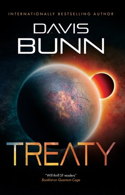Coperta cărții 'Treaty - T. Davis Bunn'