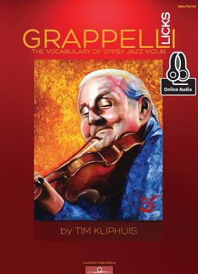 Coperta cărții 'Grappelli Licks: The Vocabulary of Gypsy Jazz -'
