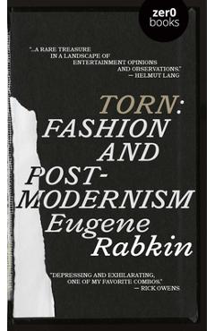 Coperta cărții 'Torn: Fashion and Postmodernism - Eugene Rabkin'