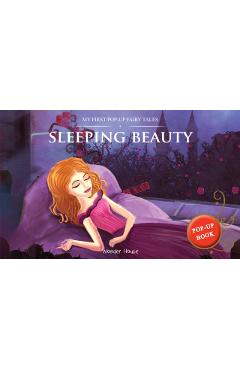 Coperta cărții 'My First Popup Fairy Tales Sleeping Beauty - Wonder House Books'