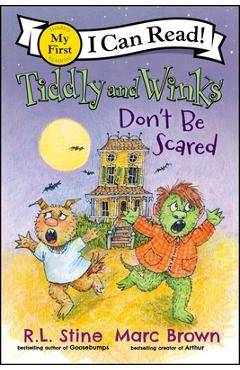 Coperta cărții 'Tiddly and Winks: Don't Be Scared - R. L. Stine'