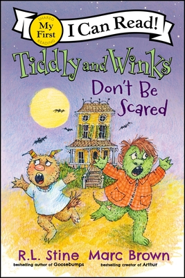 Coperta cărții 'Tiddly and Winks: Don't Be Scared - R. L. Stine'