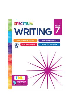 Coperta cărții 'Spectrum Writing Workbook, Grade 7 -'