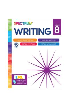 Coperta cărții 'Spectrum Writing Workbook, Grade 8 -'