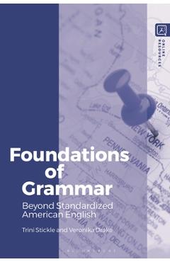 Coperta cărții 'Foundations of Grammar: Beyond Standardized American English - Trini Stickle'