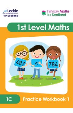 Coperta cărții 'Primary Maths for Scotland 1c Practice Workbook 1 -'