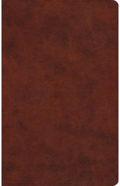 Coperta cărții 'ESV Large Print Value Thinline Bible (Trutone, Chestnut) -'