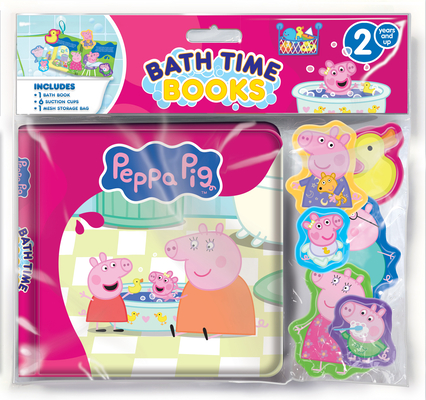 Coperta cărții 'Hasbro Peppa Pig Bath Time Books -'