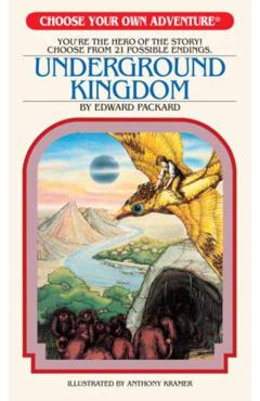 Coperta cărții 'Underground Kingdom - Edward Packard'