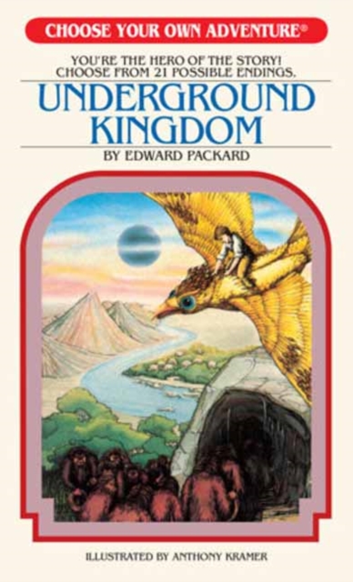 Coperta cărții 'Underground Kingdom - Edward Packard'