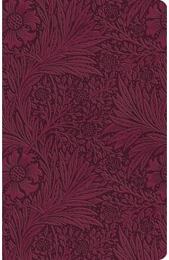 Coperta cărții 'ESV Large Print Value Thinline Bible (Trutone, Raspberry, Floral Design) -'