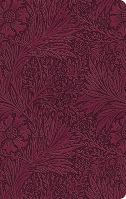 Coperta cărții 'ESV Large Print Value Thinline Bible (Trutone, Raspberry, Floral Design) -'