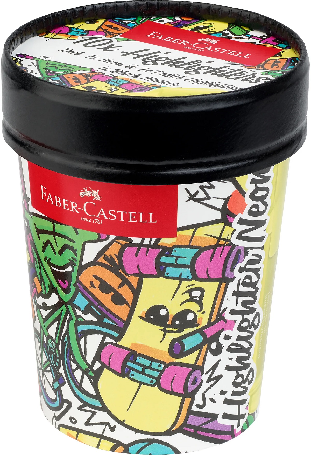 Imaginea produsului 'Set 10 evidențiatoare textmarker superfluorescente'