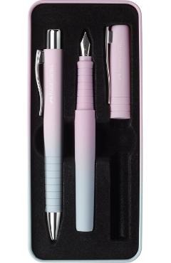 Imaginea produsului 'Set stilou M + Pix XB Poly Flow. Roz-bleu'