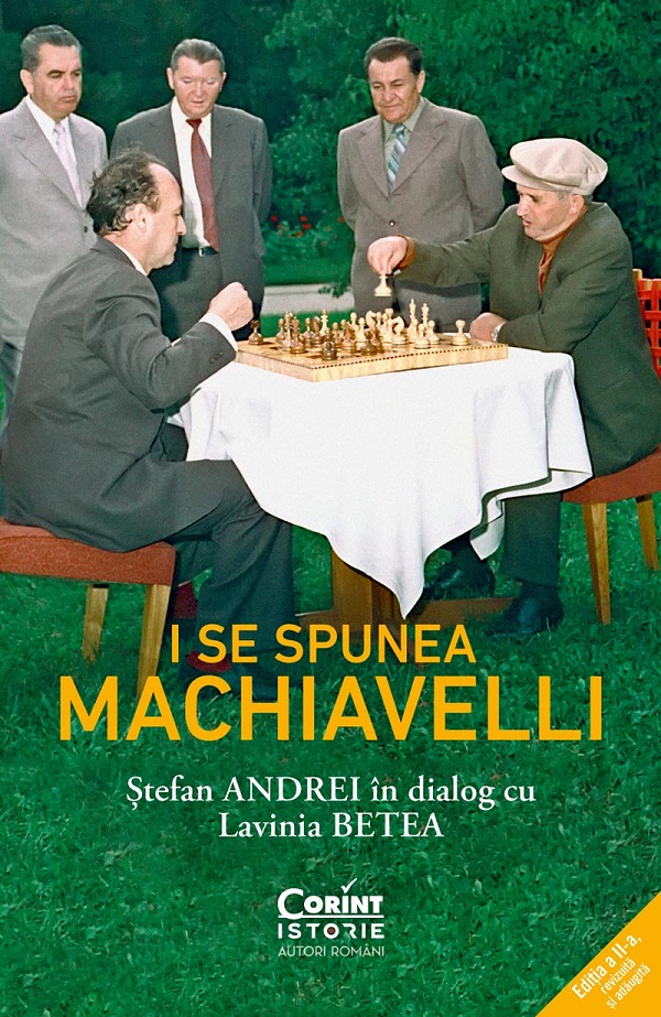 Coperta cărții 'eBook I se spunea Machiavelli. Stefan Andrei in dialog cu Lavinia Betea - Lavinia Betea, Stefan Andrei'