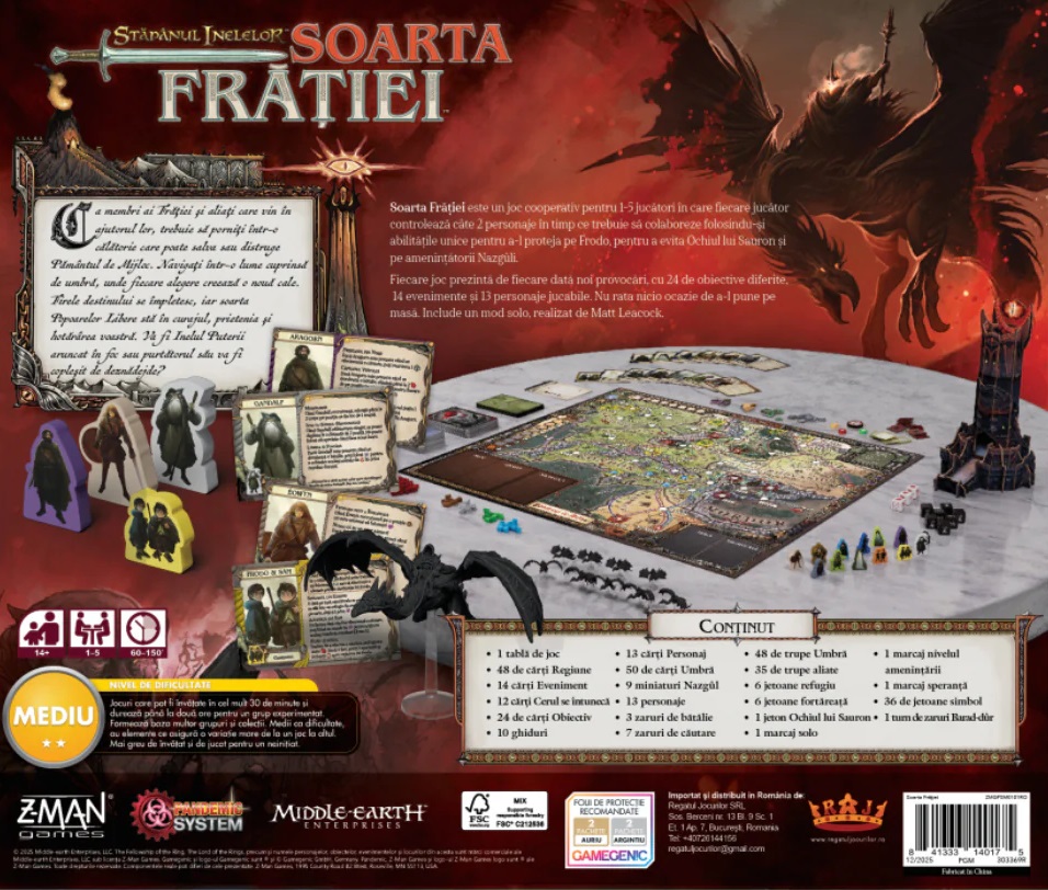 Imaginea produsului 'Joc Stăpânul Inelelor: Soarta frăției'
