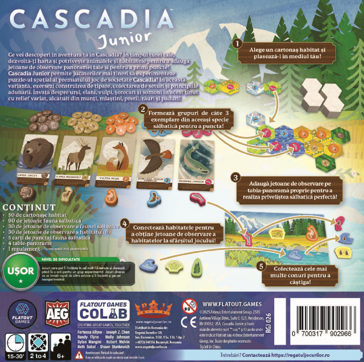 Imaginea produsului 'Joc de strategie: Cascadia Junior'