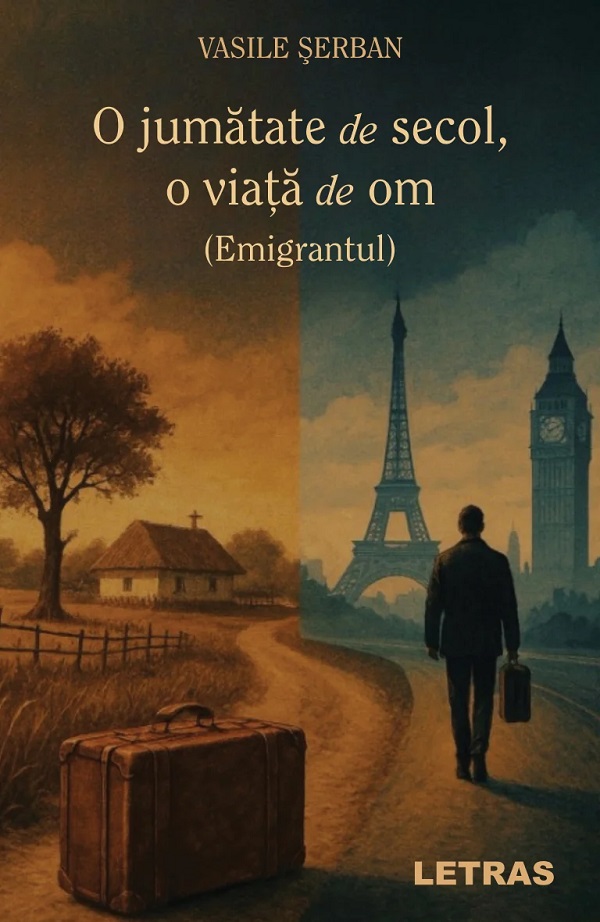 Coperta cărții 'O jumatate de secol, o viață de om. Emigrantul - Vasile Șerban'