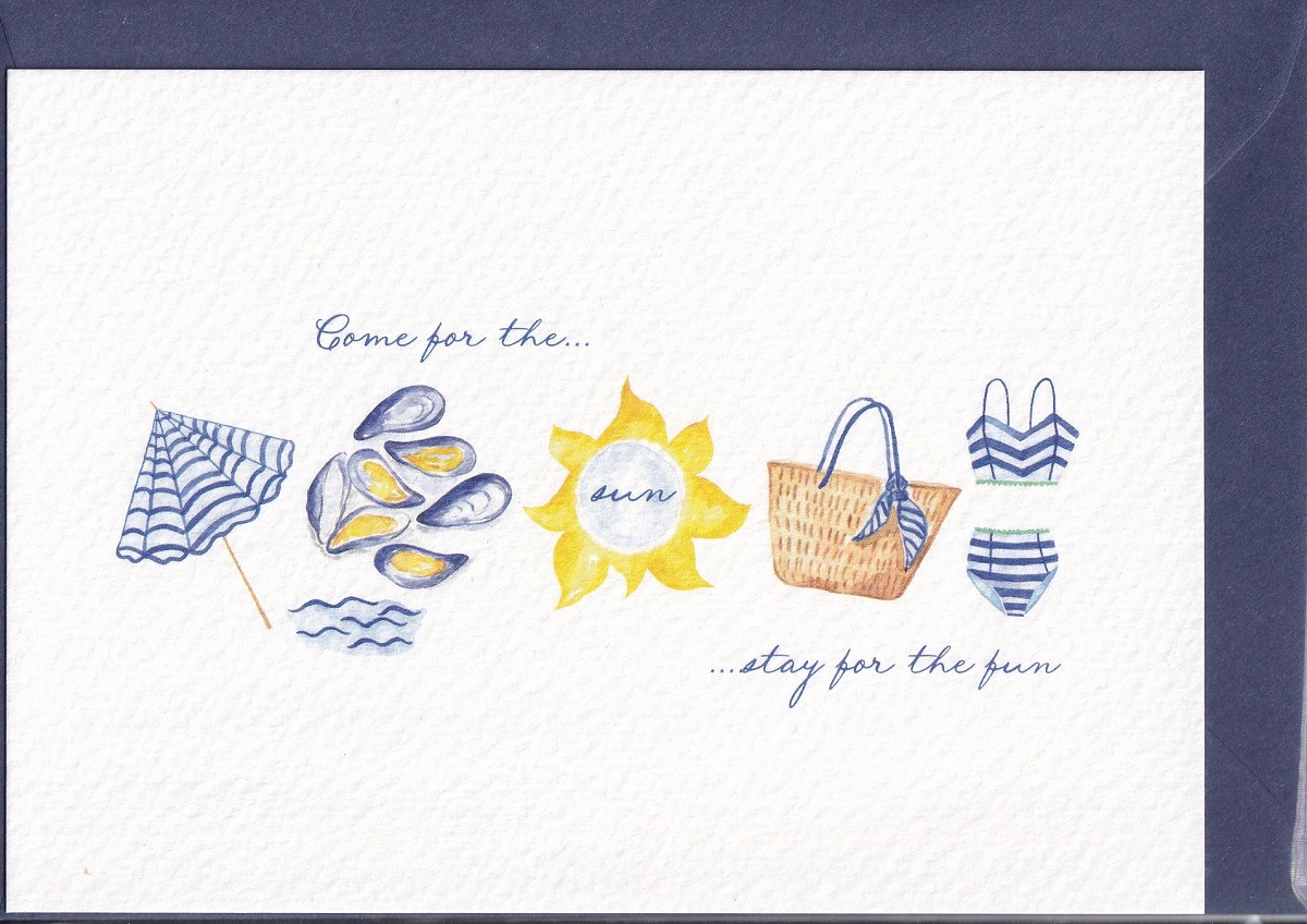 Imaginea produsului 'Carte poștală: Come for the sun stay for the fun. Maicolorat'