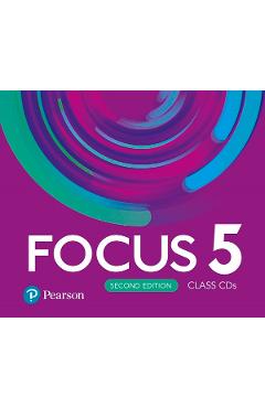 Coperta cărții 'Audiobook. Focus 5 Class CD'