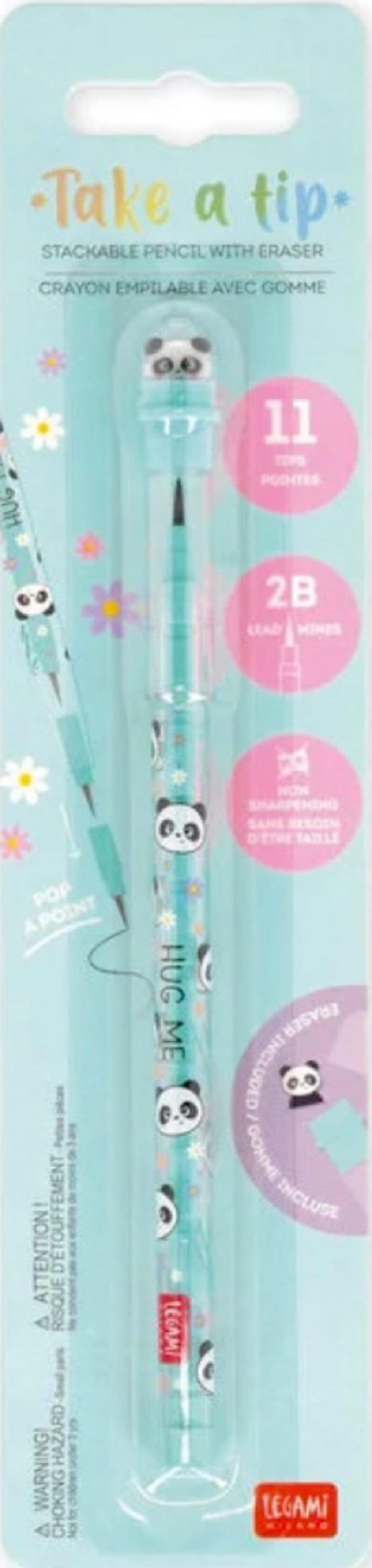 Imaginea produsului 'Creion mecanic Take a tip. Panda'